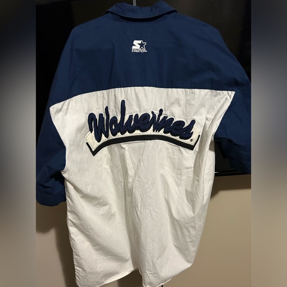 Michigan wolverines button up shirt - Picture 2 of 4